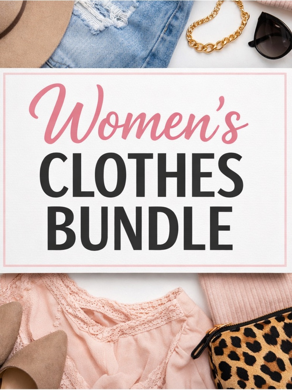 Women's Clothes Bundle - mixed sizes and styles